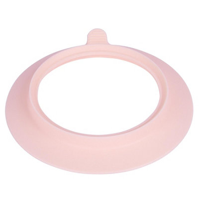 Tiny Dining Silicone Bamboo Bowl Suction CupPastel Pink from B&Q