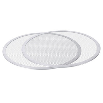 Argon Tableware Aluminium Pizza Screen - 12" - Pack Of 2