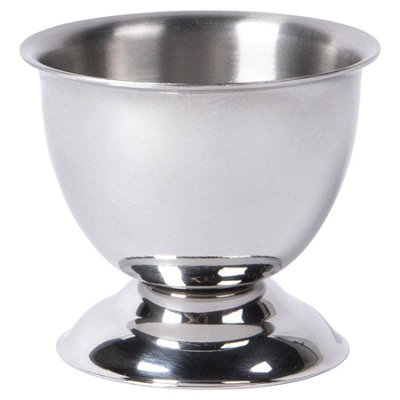 Argon Tableware Stainless Steel Egg CupsDurable Breakfast Tableware For Soft Or Hard Boiled Eggs from B&Q