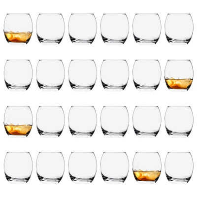 Argon Tableware Tondo Whisky Glasses405MlPack Of 24 from B&Q