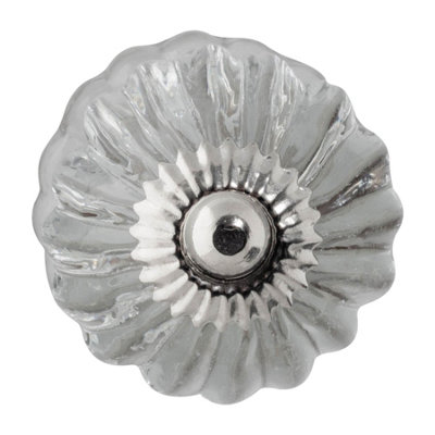 Nicola Spring Glass Cabinet KnobButton from B&Q