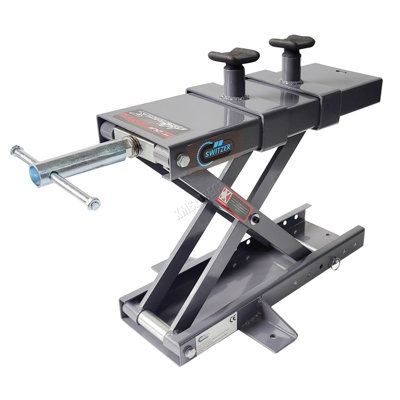 Switzer 500Kg 1100Lbs Motorcycle Repairing Jack Lift Tool High Loading Scissor Vehicle Adjustable Lifter 45X15Cm Large Platform from B&Q