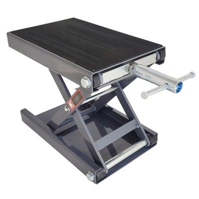 Switzer Scissor Lift Jack Stand 500Kg 1100Lb Motorcycle Repair Station Table from B&Q