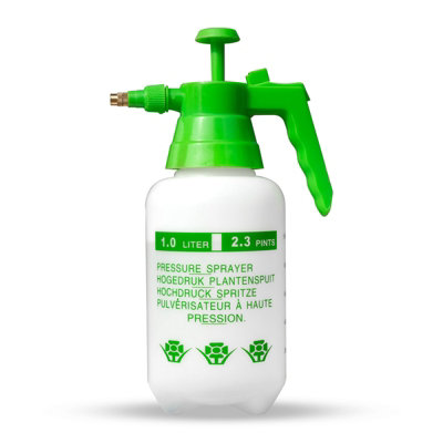 Birchtree Manual Pump Pressure Garden Sprayer 1L Handheld Pump Bottle Adjustable Nozzle from B&Q