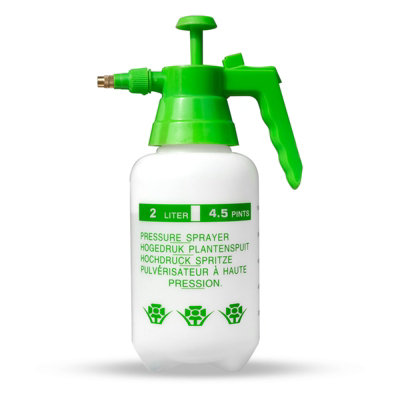 Birchtree Manual Pump Pressure Garden Sprayer 2L Handheld Pump Bottle Adjustable Nozzle from B&Q