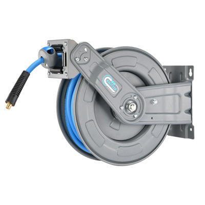 Switzer 20M Retractable Air Hose Reel Wall Mounted Auto Rewind Compressor Hose