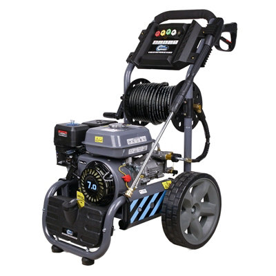 Switzer 7Hp Petrol Pressure Washer 2200Psi Jet Washer 20M Hose 2L Detergent Tank from B&Q