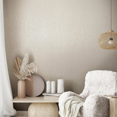 Galerie Industrial Effects Beige Texture Effect Wallpaper Roll from B&Q