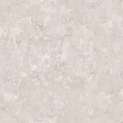 Galerie Grunge Grey Beige Concrete Smooth Wallpaper from B&Q