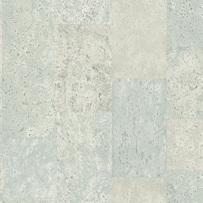 Galerie Global Fusion Cork Smooth Wallpaper Green