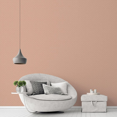 Galerie Texstyle Red Greek Key Texture Wallpaper Roll from B&Q