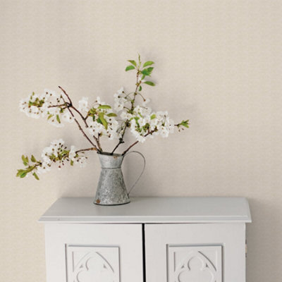 Galerie Small Prints Beige Small Paisley Wallpaper Roll from B&Q