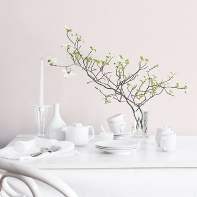 Galerie Small Prints Pink Tiny Tulip Wallpaper Roll from B&Q