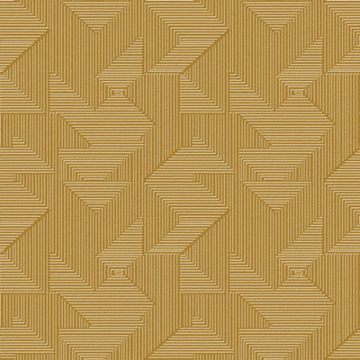 Galerie Zen Yellow Geometric Dwp0368-02 Wallpaper from B&Q