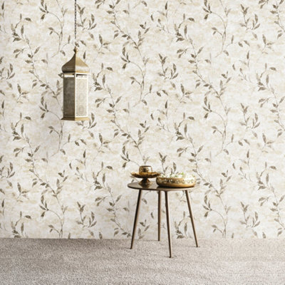 Galerie Elegance Gold Leaf Impression Wallpaper 11501 from B&Q