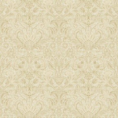 Galerie Elegance Beige Damask Wallpaper Dwp0354-03 from B&Q