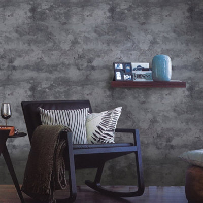 Galerie Elegance Blue Perfect Storm Wallpaper Dwp0356-05 from B&Q