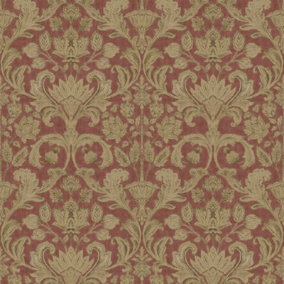 Galerie Elegance Red Damask Wallpaper Dwp0354-06 from B&Q