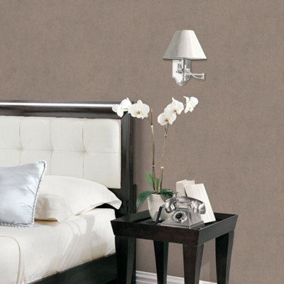 Galerie Natural Fx Bronze Brown Stingray Embossed Wallpaper from B&Q