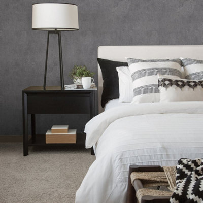 Galerie Natural Fx Silver Grey Stingray Embossed Wallpaper from B&Q
