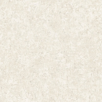 Galerie Texture Fx Cream Tinted Grey Pearl Scratch Textured Wallpaper from B&Q