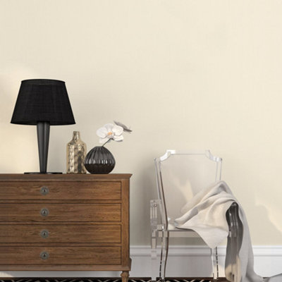 Galerie Metallic Fx Cream Metallic Weave Textured Wallpaper from B&Q