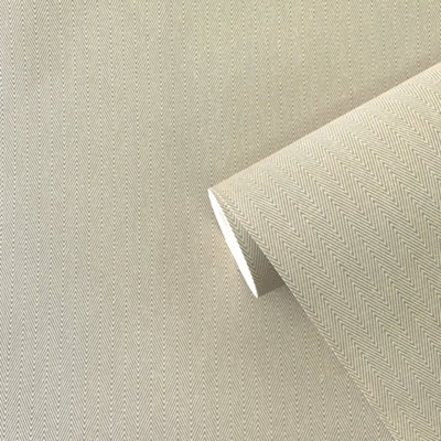 Galerie Boutique Collection Shimmery Petite Herringbone Wallpaper from B&Q