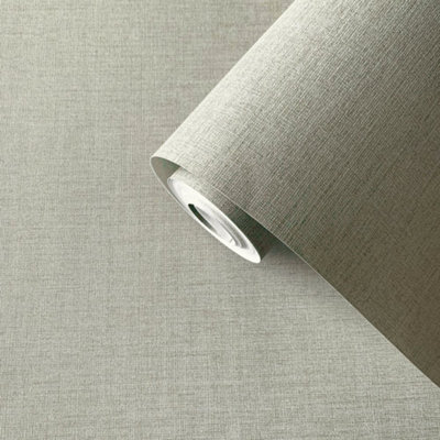 Galerie Lustre Collection Smooth Sheen Plain Wallpaper Roll from B&Q