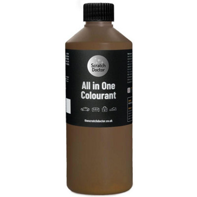 The Scratch Doctor Scratch Doctor All In One Leather ColourantLeather DyeLeather Paint 1000Ml Camel from B&Q