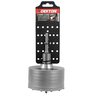 Dekton Dt80130 110mm Heavy Duty Core Drill With Sds Plus Fitting from B&Q