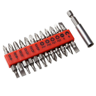 Dekton Dt65420 19 Piece Assorted Power Bit Set from B&Q