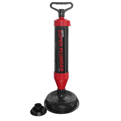 Dekton Super Drain Sink Toliet Plunger from B&Q
