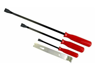 Dekton Pry Bar Set 4Pc Gorilla Wrecking Bar Pry Bar Crowbar Dt10830 from B&Q