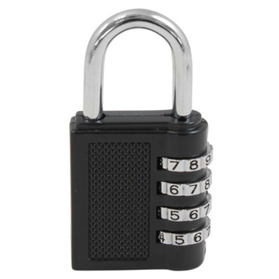 Dekton Dt70170 Combination Padlock 4 Digit Resettable Combination from B&Q