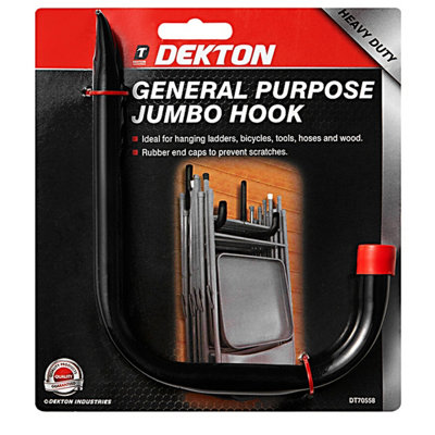 Dekton Dt70558 General Purpose Jumbo Hook 1Pc 16mm from B&Q