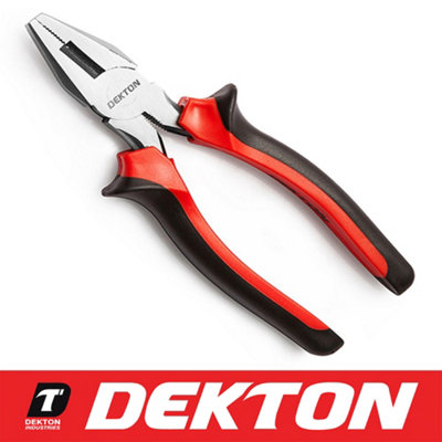 Dekton 6'' Pro Combination Plier With Cushioned Grips from B&Q
