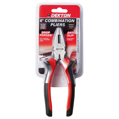 Dekton Dt20143 Combination Pliers 6 Inch from B&Q