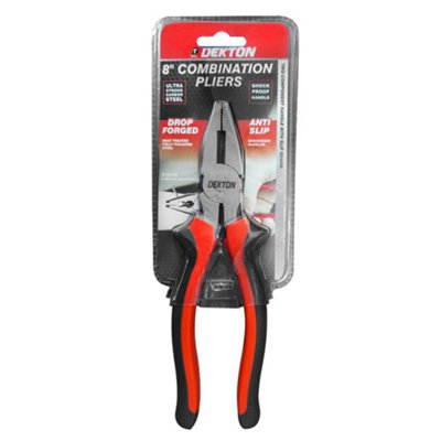 Dekton Combination Pliers 8"Dt20146 from B&Q