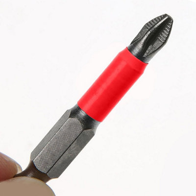 Dekton Dt65414 10 Piece 75mm Non-Slip Pozi Pz2 Power Drill Screwdriver Bit Set from B&Q