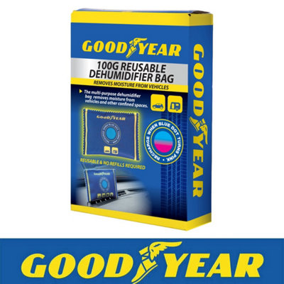 Vivo Goodyear Car Dehumidifier Bag Reusable Anti Mist Moisture Condensation from B&Q