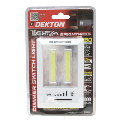 Dekton Pro Light Xm80 Brightness Mood Light Cabinet Light 80 Lumens 5M Modes from B&Q
