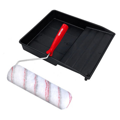Dekton 9" Roller And Tray 2 Sleeve Trade from B&Q
