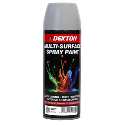 B&Q -  Dp10122 Painting Spray Silver Grey