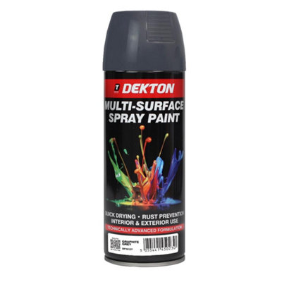 B&Q -  Dp10127 Painting Spray Graphite Grey