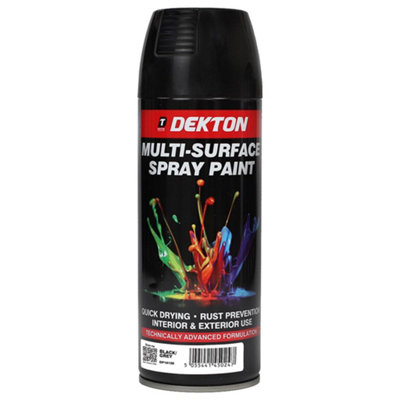 B&Q -  Dp10128 Painting Spray Black/grey