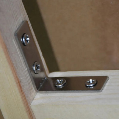 Dekton Dh01030 16Pcs Right Angle Bracket from B&Q