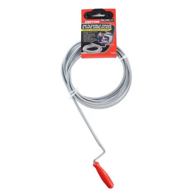 Dekton Dt30353 3M Flexible Drain & Pipe Unblocker from B&Q