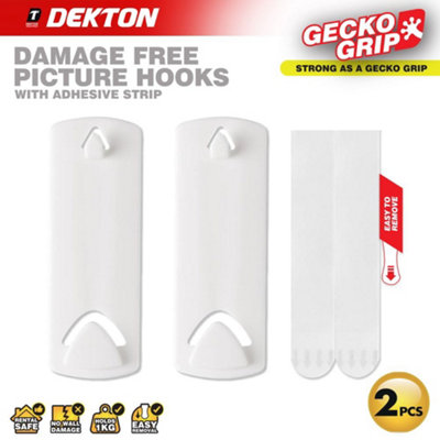 Generic Dekton Geckogrip Damage Free Picture Hooks 2Pc  MediumDh05010 from B&Q