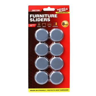 Generic Dekton Geckoslide Furniture Sliders 8Pc MediumDh05120 from B&Q