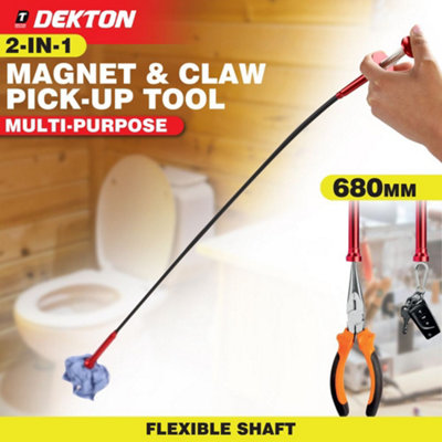 Dekton 2 In 1 Magnetic & Claw Pick Up ToolDt60728 from B&Q